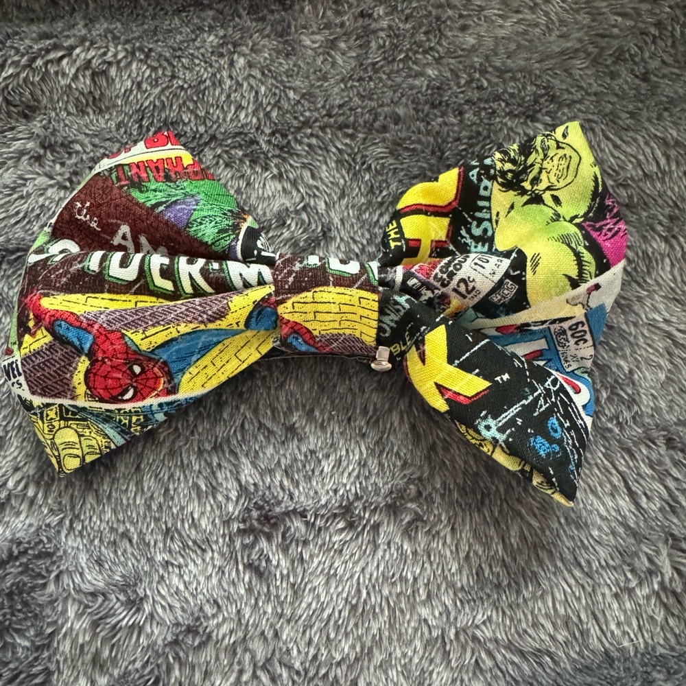Spiderman Hair Bow